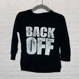 Nununu 'Back Off' Long-Sleeve